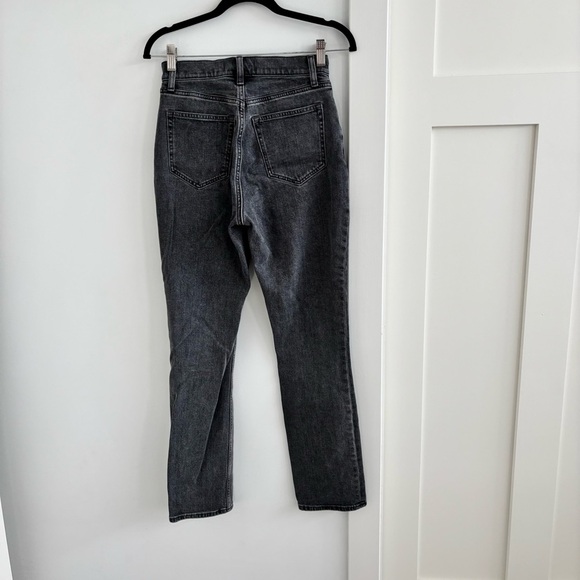 Abercrombie & Fitch Curve Love The Slim Straight Ultra High Rise Women's 25 - Picture 5 of 8